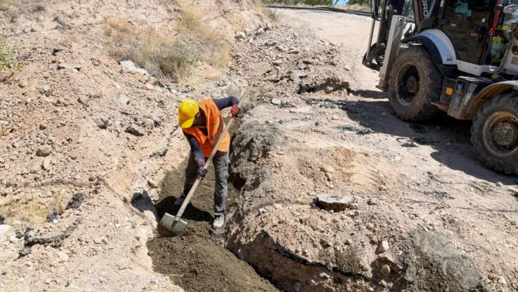 Ayvalı'ya 11 Bin 950 Metre İçme Suyu Hattı