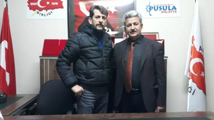 Başharık Mahalle Muhtarı Taşan'dan ABYB'ye Ziyaret