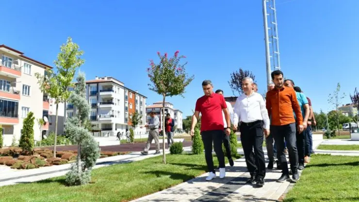Başkan Çınar: 227'nci Parkımızı Yakın Zamanda Hizmete Sunacağız