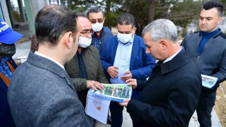 Başkan Çınar, Şahintepesi Macera Parkı Ve Sosyaltesisleri İnşaatını Ziyaret Etti