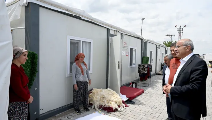 Başkan Er: Hemşerilerimizi Kalıcı Konutlarına Kavuşturmanın Gayretinde Olacağız