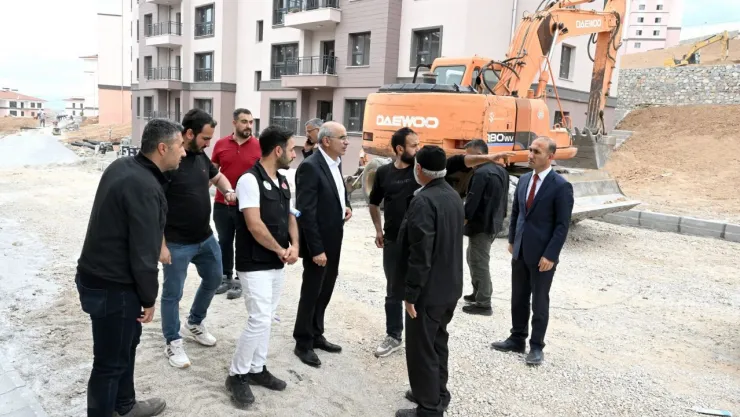 Başkan Er: Modern Yaşam Alanları Oluşturuluyor