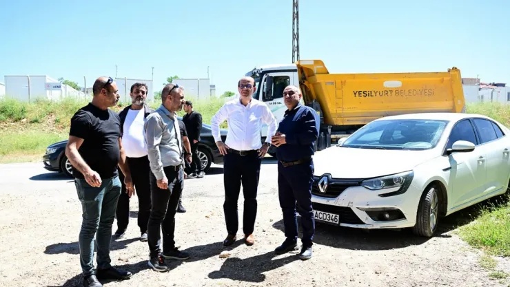 Başkan Geçit, Yakınca Mahallesindeki Yol Açma Ve Genişletme Çalışmalarını İnceledi
