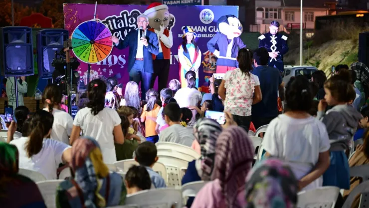 Başkan Güder Depremzede Çocukların Eğlencesine Ortak Oldu