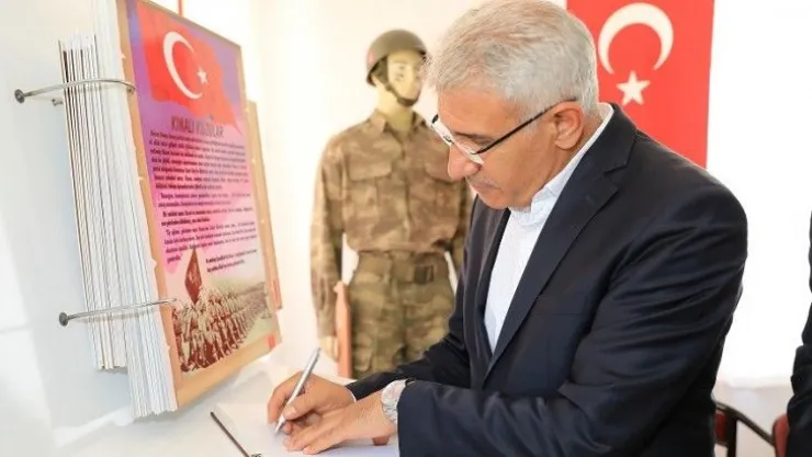 Başkan Güder, Gazilerle Bir Araya Geldi