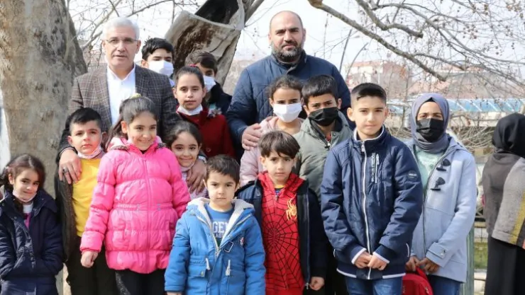 Başkan Güder, Yetim Çocuklar Ve Aileleriyle Buluştu