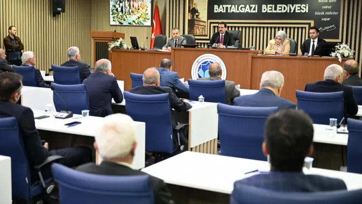 Battalgazi Belediye Meclisi Nisan Ayı Toplantısını Gerçekleştirdi