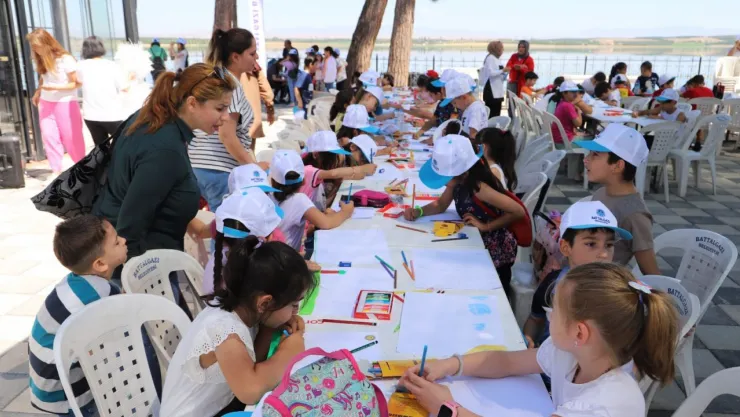 Battalgazi Belediyesi  tarafından açık alan resim şenliği düzenlendi.