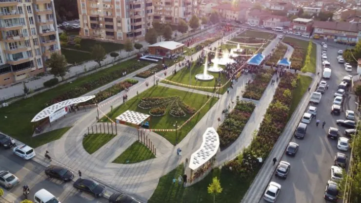 Battalgazi'deki Gül Bahçesi Törenle Hizmete Açıldı