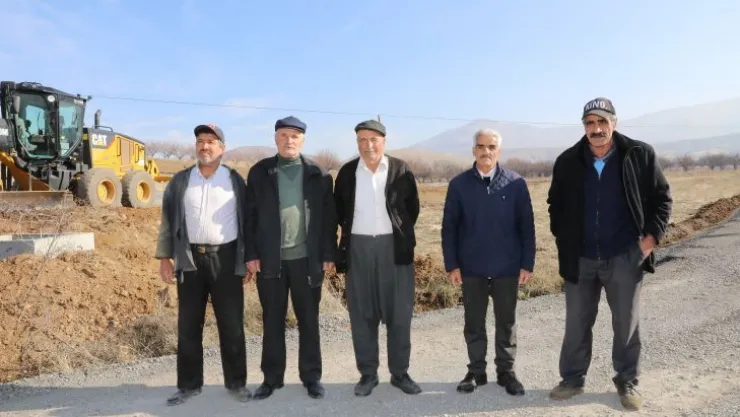 Battalgazi'deki Kırsal Bölgelere Yatırımlar Sürüyor