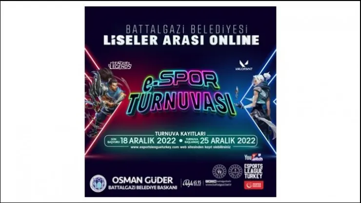Battalgazi'deki Ödüllü E-Spor Turnuvası'nda Başvurular Uzatıldı