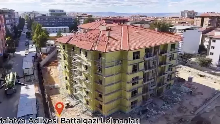 Bölge Adliye Mahkemesi İnşaatı Hızla Devam Ediyor