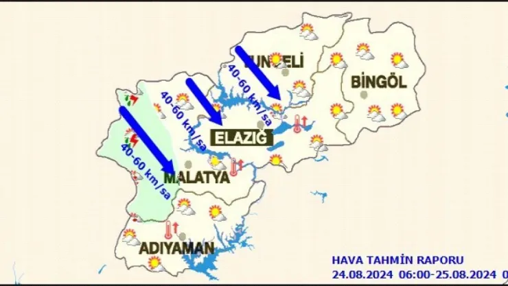 Bölgede Hava Durumu