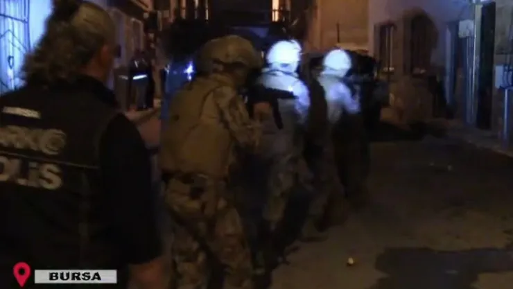 Bursa'da uyuşturucu operasyonu: 327 tutuklama