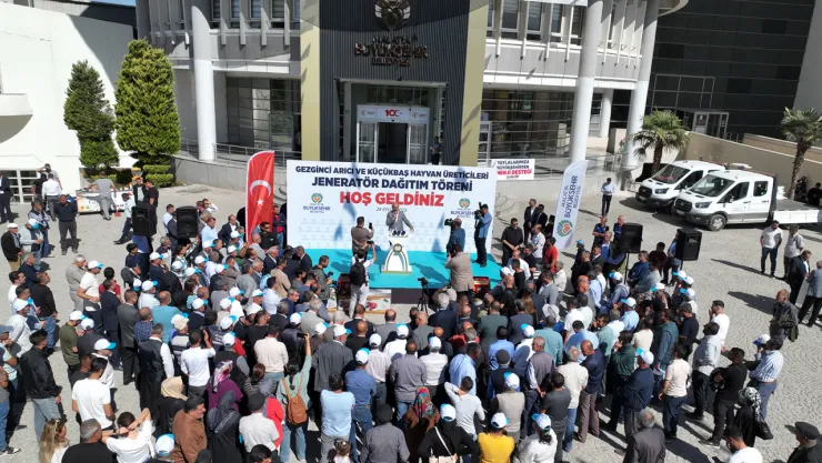 Büyükşehir'den Kırsal Kalkınmaya Destek: Üreticilere Jeneratör ve Sıvat