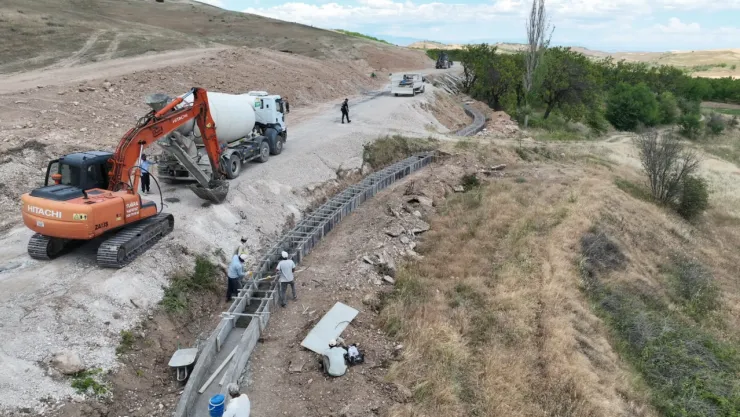 Çayırköy Mahallesinde 1000 dekardan fazla arazi modern sulamaya kavuşmuş olacak