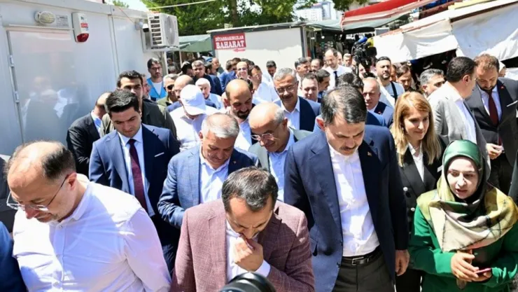 Çevre, Şehircilik ve İklim Değişikliği Bakanı Murat Kurum, İlimizi  Ziyaret Etti