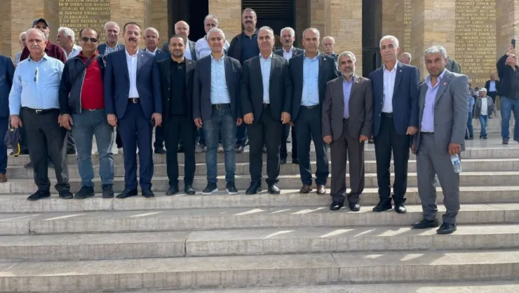 CHP Adıyaman İl Örgütü Büyük Emekli Mitingi'ne katıldı