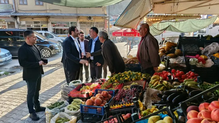 CHP'li Milletvekilleri Darende'de Esnafın Sorunlarını Dinledi