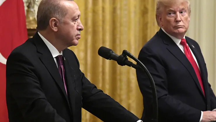 Cumhurbaşkanı Erdoğan, Trump ile görüştü
