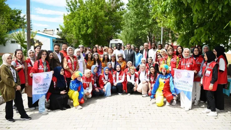 'Damla Gönüllük Hareketi' Projesi Kapsamında Etkinlikler Düzenlendi.