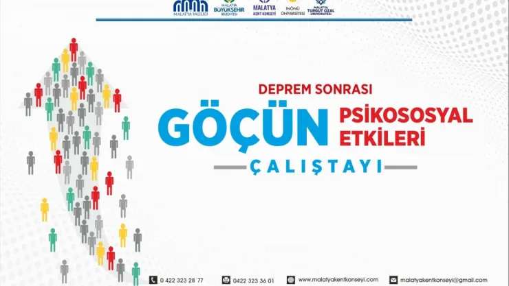 'Deprem Sonrası Göçün Psikososyal Etkileri' Çalıştayı Sonuç Raporu Yayınlandı