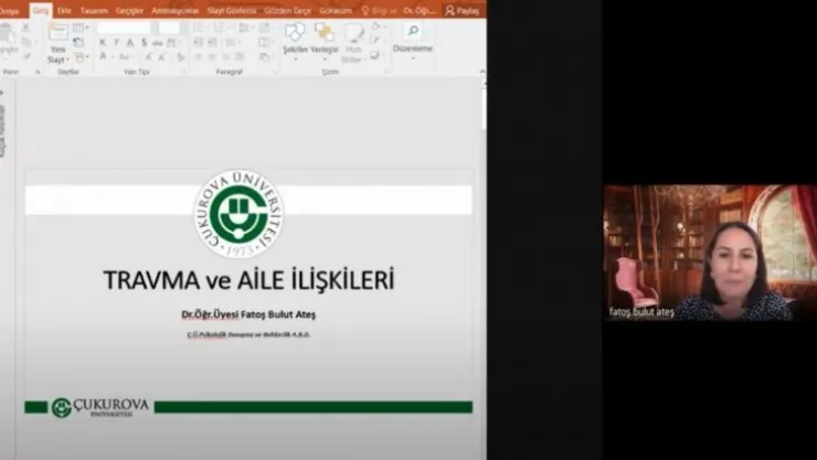 'Doğal Afetler ve Aile İlişkileri' Konulu Etkinlik Düzenlendi
