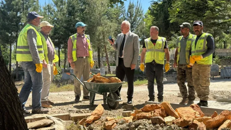 Doğanşehir Belediyesi Çalışmalara Hız Kesmeden Devam Ediyor