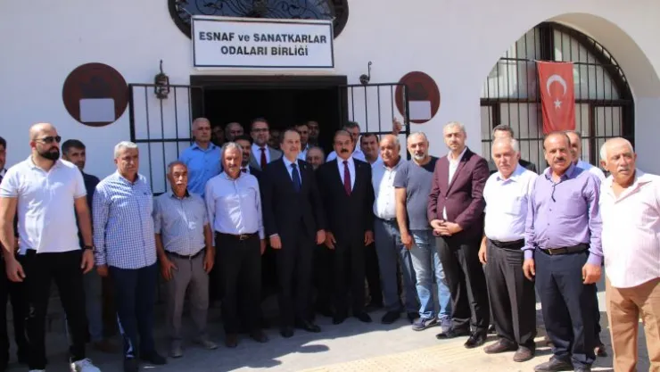 Erbakan, MESOB Başkanı Keskin'e ziyaret ederek, 'Malatya esnafının sorunlarını takip edeceğim' sözü verdi