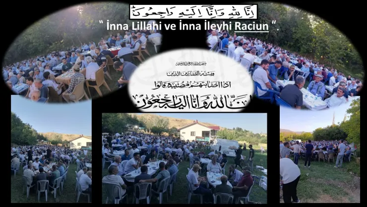 Etem (Orhan) ve Ayşe Yazıcı İçin Anlamlı Mevlid Programı Düzenlendi