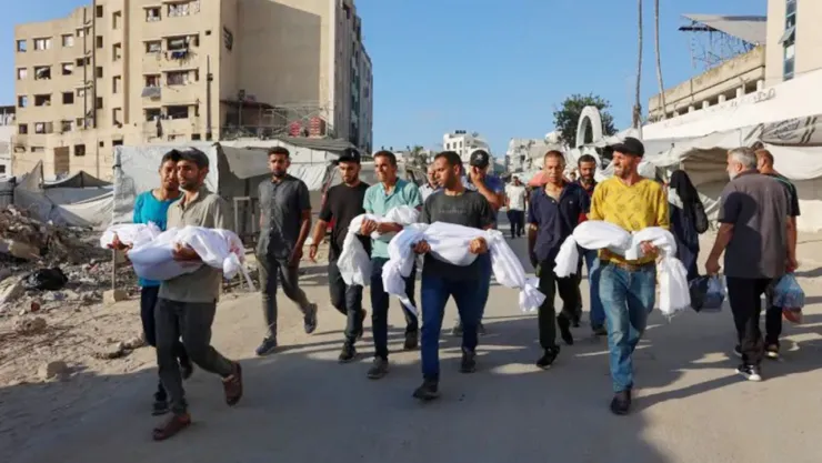 Gazze'de şehit sayısı 57 bin 338'e yükseldi