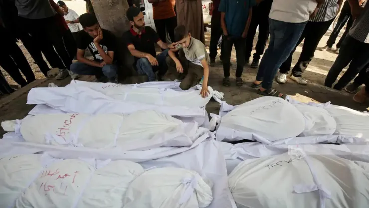 Gazze'de şehit sayısı 57 bini aştı