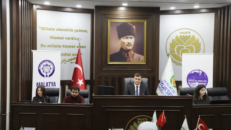 'Genç Bakış' Projesinin Kasım Toplantısı Büyükşehir Meclis Salonu'nda Yapıldı