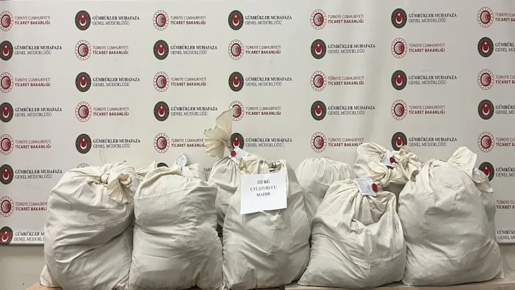 Gümrükte Büyük Vurgun Planı Bozuldu: 113 Kilo Esrar Ele Geçirildi