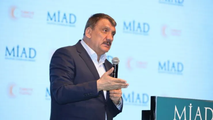 Gürkan, Malatya İş İnsanları Derneği'nin (MİAD) düzenlediği Malatyalılar Buluşması'na katıldı