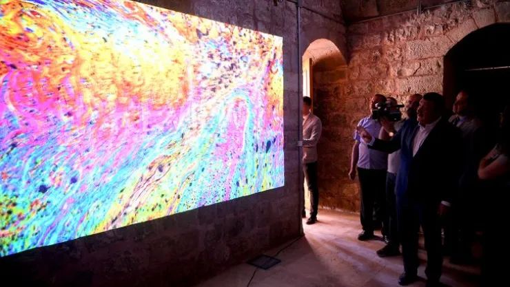 Gürkan: Sanayi malzemelerinin sanatsal çalışmalarla sanat eserine dönüşmüş