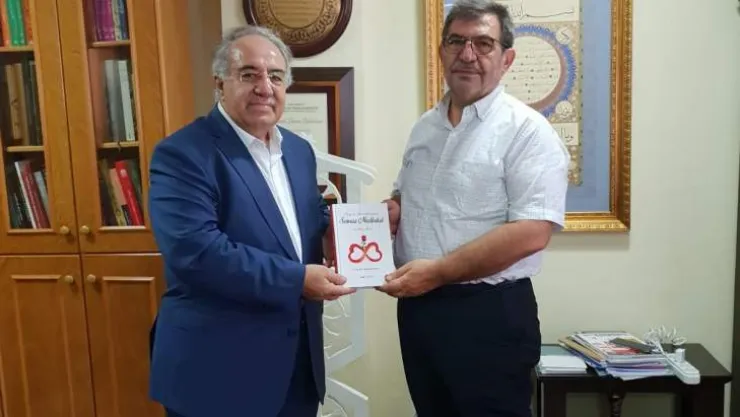 Prof. Dr. Bayram Altan, Cumhurbaşkanı Başdanışmanı İdris Güllüce'yi Ziyaret Etti