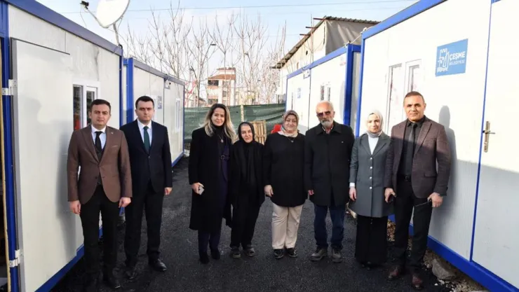 Hanife Yazıcı'dan Yeşilyurt İlçesindeki Şehit Ailelerine Ziyaret