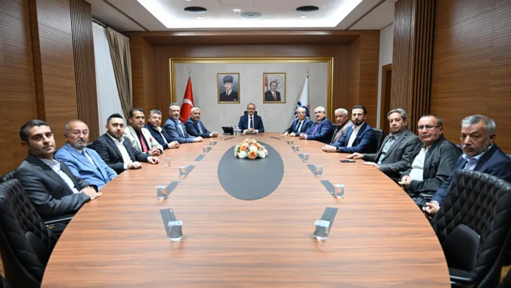 İş Dünyası ve Valilik Arasında Deprem Sonrası İstişare