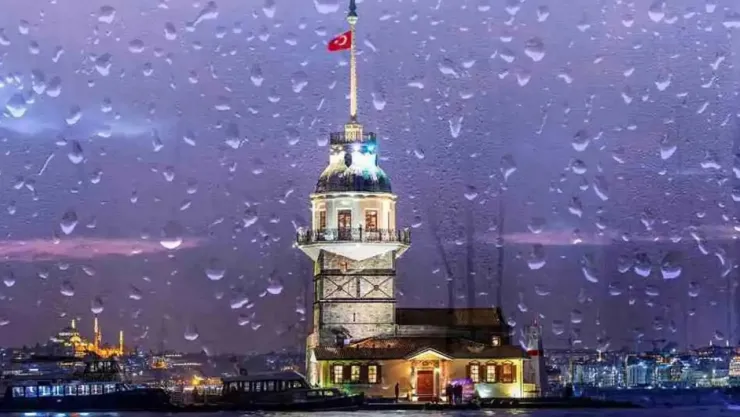 İstanbul için yağışlı hava uyarısı