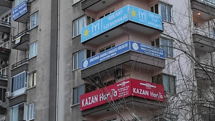 İYİ Parti Yeşilyurt İlçe Başkanlığı Yeni Hizmet Binasına Taşındı
