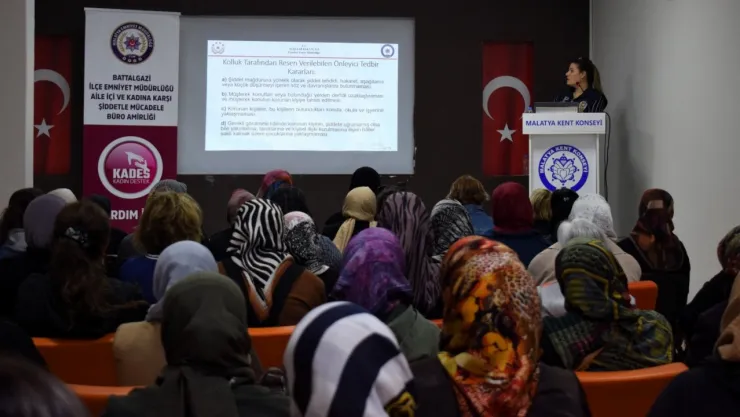 Kadın Meclisi Üyelerine 'KADES' Bilinçlendirme Eğitimi Verildi