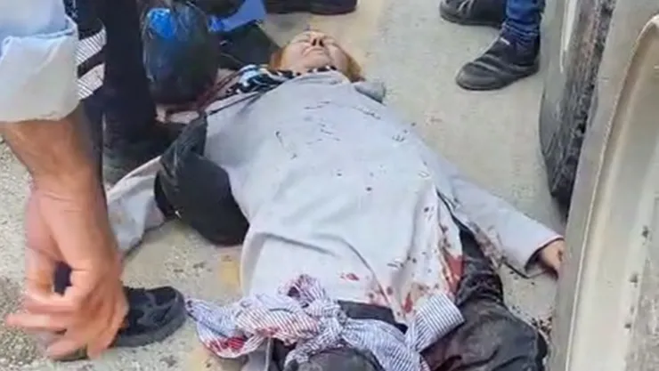 Kamyonun çarptığı yaya ağır yaralandı