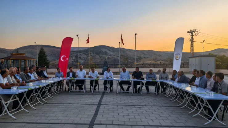 Kaymakam Günlü, Muhtarlarla Mahalle Mahalle Sorunları Değerlendirdi