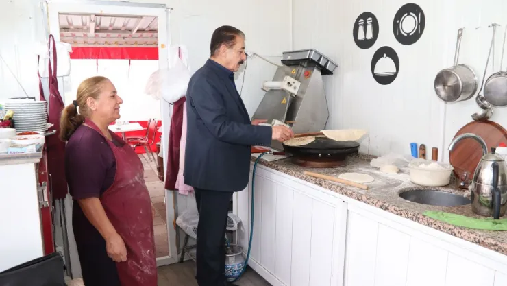 Keskin, 'Kimse endişe etmesin, bizim esnafımızın sorunlarını çözmeye gücümüz var'