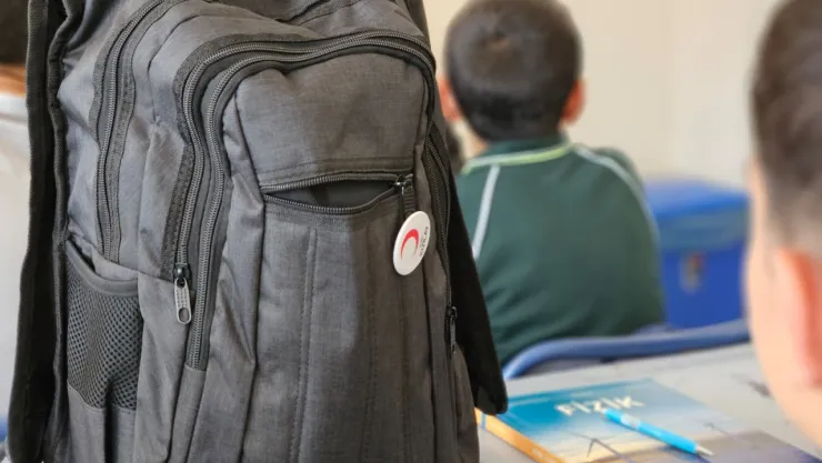 Kızılay'dan Öğrencilere Kırtasiye ve Eğitim Materyali Desteği