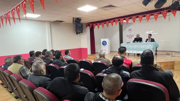 Kuluncak ve Hekimhan da yetiştiriciler ile bir araya gelindi
