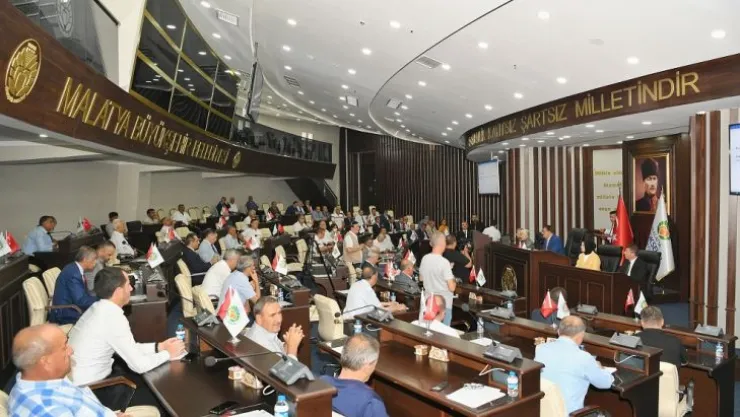 Malatya Büyükşehir Belediye Meclisi Ağustos ayı toplantısını gerçekleştirdi