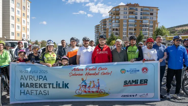 Malatya'da Avrupa Hareketlilik Haftası Coşkusu