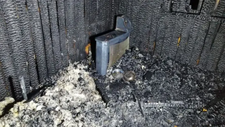 Malatya'da Bağ evinde yangın çıktı